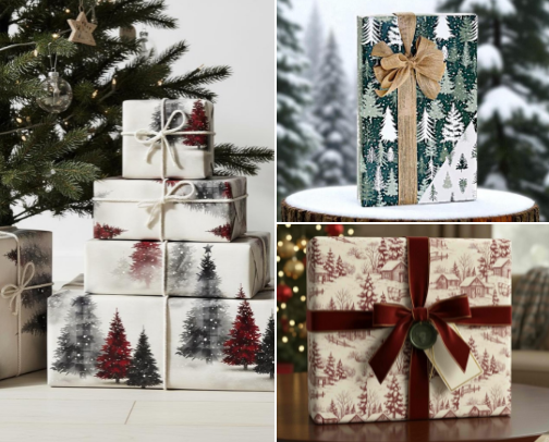 Wrapping Paper cover photo collage