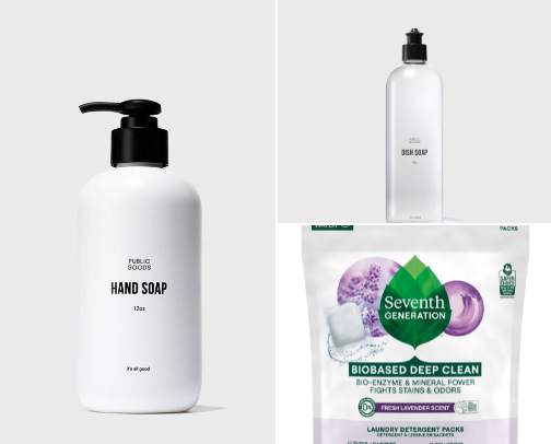 Non toxic/sustainable household cover photo collage