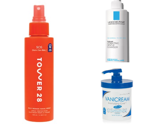 My Sensitive Skin Product Recommendations and Routine cover photo collage