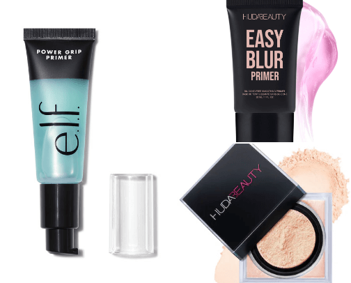 My makeup products 🎀 cover photo collage