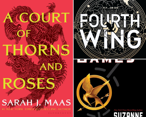Best Young Adult books! cover photo collage
