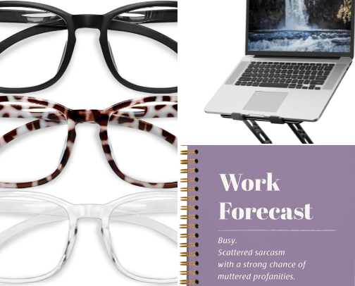 Back-to-Back Meeting Survival Kit (Work From Home + Office Essentials) cover photo collage