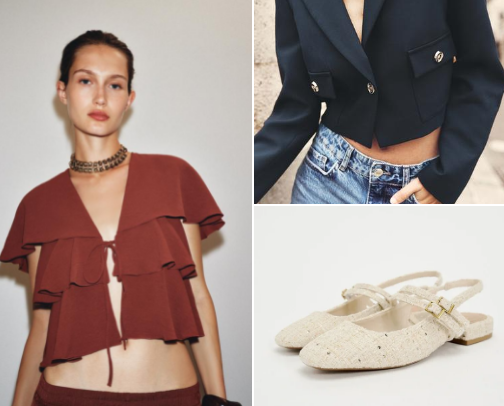 ZARA cover photo collage