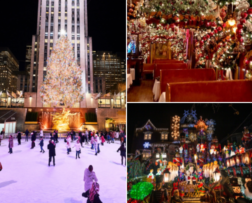 Top Activities For The Holidays in NYC cover photo collage
