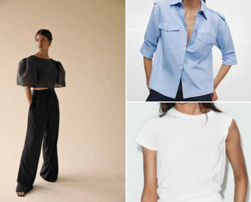 A Curated Minimalist Wardrobe🤍🕊️ cover photo collage