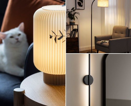 Statement Lighting: Pieces That Set the Mood cover photo collage