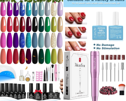 Polished Perfection: Nail Care Essentials cover photo collage