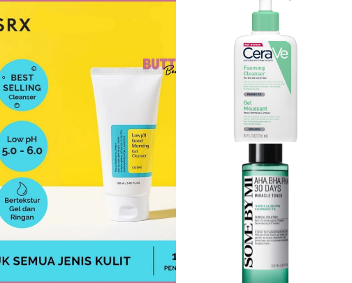 💧 Best Skincare for Oily & Combination Skin cover photo collage