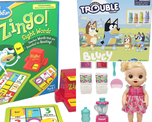 Toys and Games cover photo collage