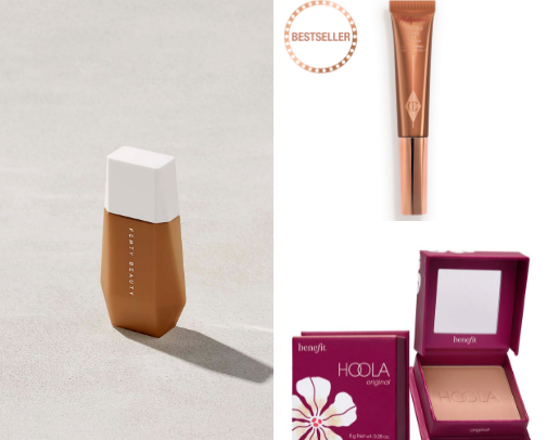 beauty essentials cover photo collage