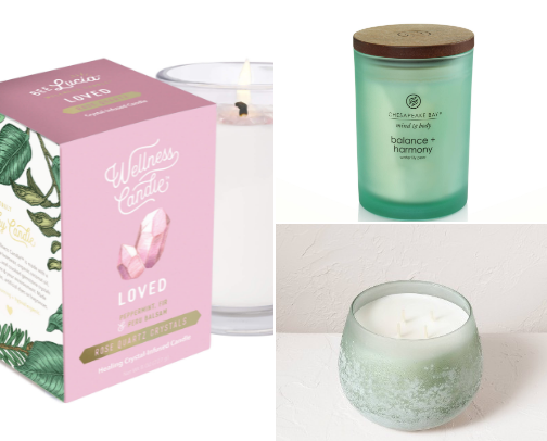 Wellness & Light: My Favorite Healing Candles cover photo collage