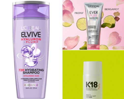 My Low Porosity Hair Care Products cover photo collage