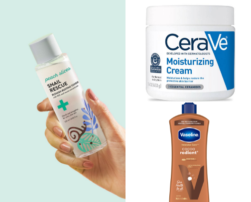 Skin care recommendations cover photo collage