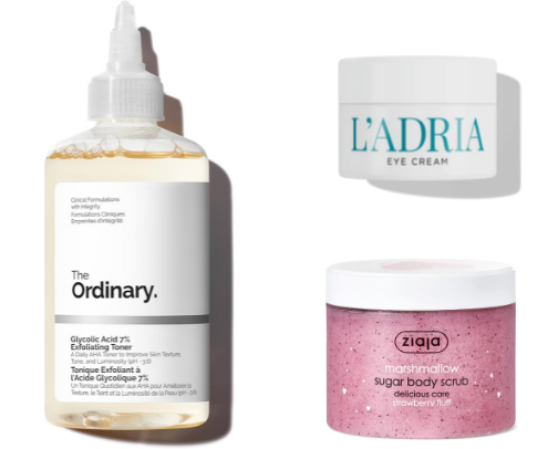 Self care products✨️🫧🪥🧼🪒🧴 cover photo collage