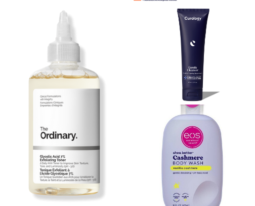 Must have skincare products cover photo collage