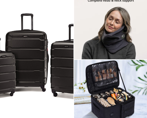 Items that you absolutely need If you want a comfy travel 🫧✈️ cover photo collage