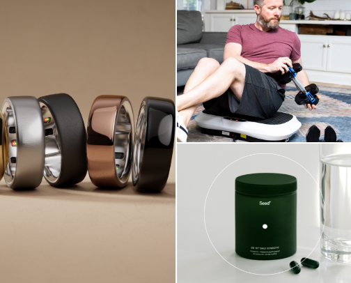 Health & wellness product recommendations cover photo collage