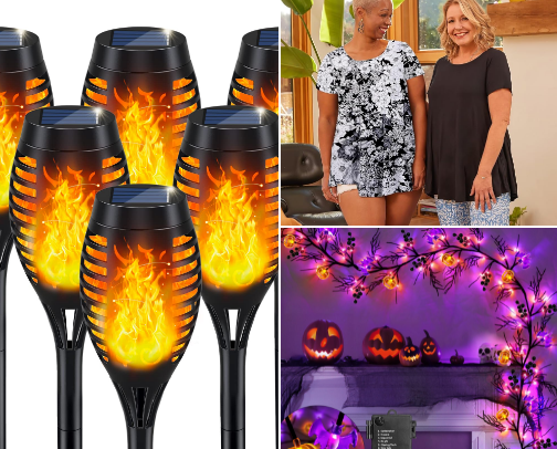 Halloween decor and costume ideas cover photo collage