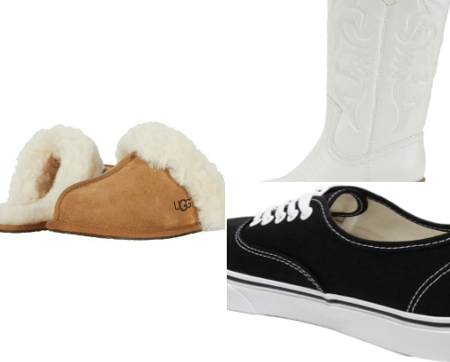 shoes cover photo collage