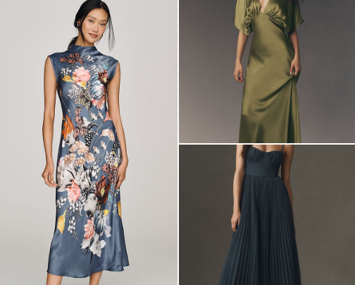 Cocktail-Inspired Wedding Guest Dresses cover photo collage