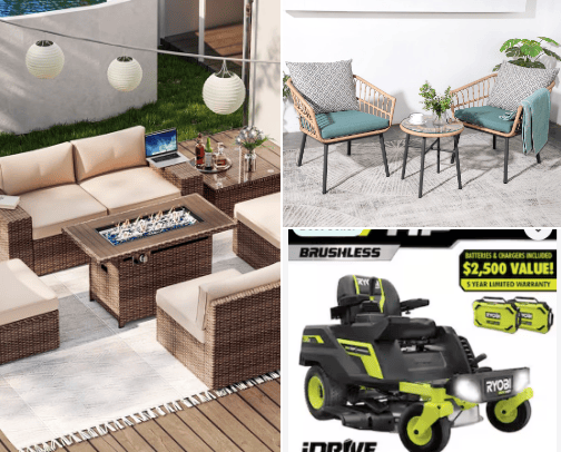 Home must haves on Sale cover photo collage