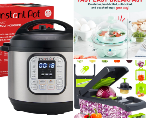 Kitchen gadgets 👩‍🍳 cover photo collage