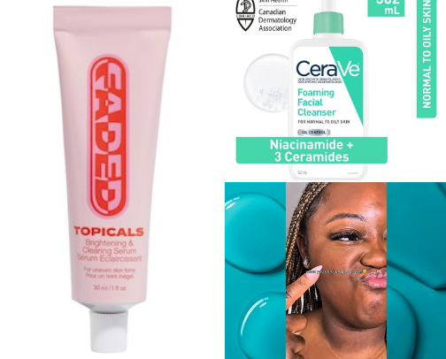 Everyday Skincare/Beauty Products cover photo collage
