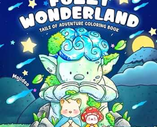 Coloring Books I Love! cover photo collage