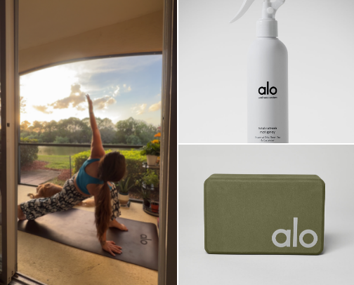 YOGA ESSENTIALS FOR AT HOME PRACTICE cover photo collage