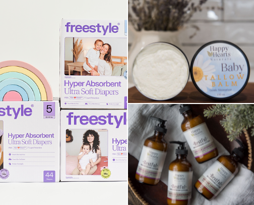 Holistic Baby Bedtime Routine Essentials cover photo collage
