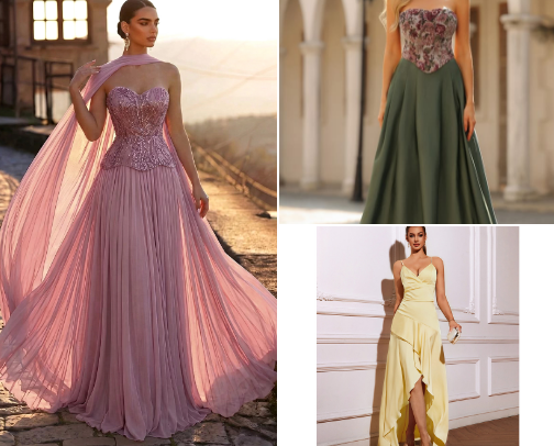 Special Occasion Dress Looks cover photo collage
