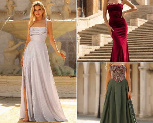 Special Occasion Dress Looks cover photo collage
