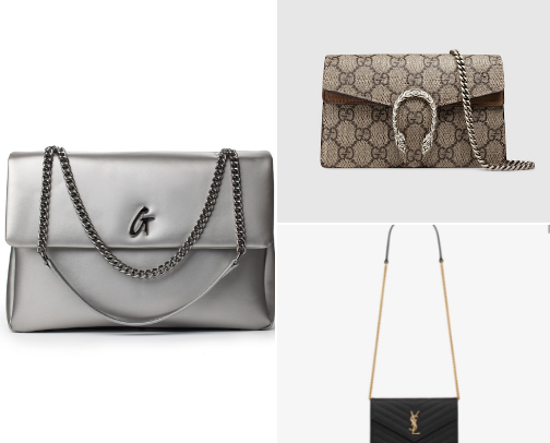 Cute designer purses ranging from all prices cover photo collage