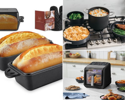 All the Kitchen Power-Ups you need 🍽️ cover photo collage