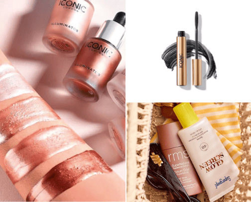 Clean Makeup Basics cover photo collage