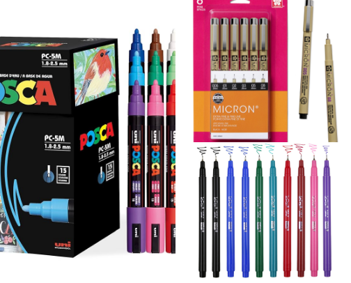 Physical Art Supplies I Love cover photo collage