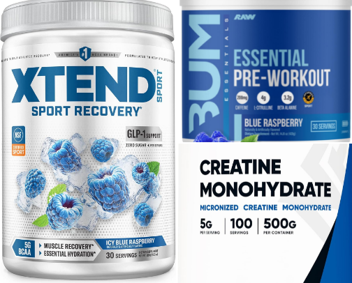 Morning Workout Supps cover photo collage