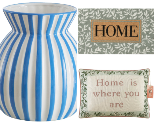 The new spring home decor at Walmart is SO GOOD!!!! cover photo collage