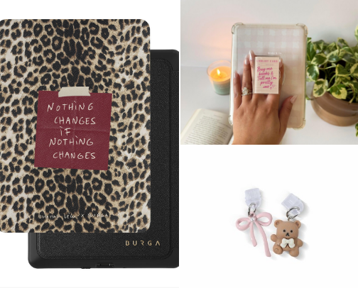 Kindle girlie must-haves cover photo collage