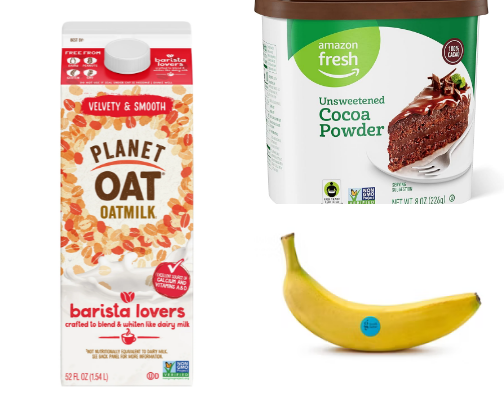 healthy banana pancakes🥞 cover photo collage