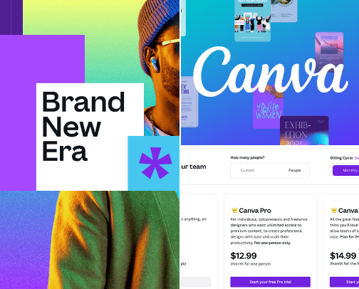Canva cover photo collage