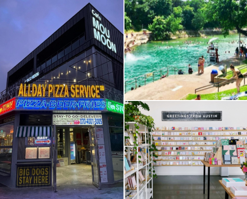 My top Austin recs cover photo collage