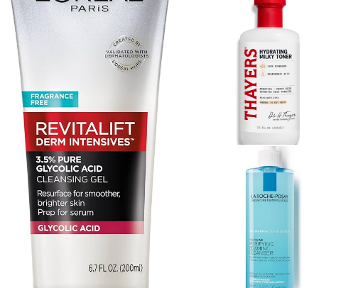 Holy grail skincare cover photo collage