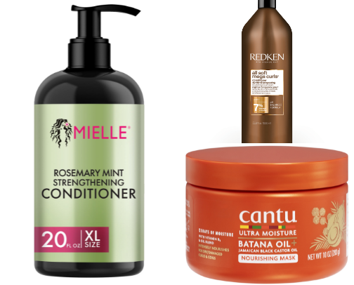Hair care cover photo collage