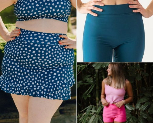 Swim wear thats actually full coverage on the Booty 🍑 cover photo collage