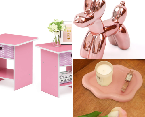 Cute Pink Home Décor for a Dreamy Bedroom 🎀 cover photo collage