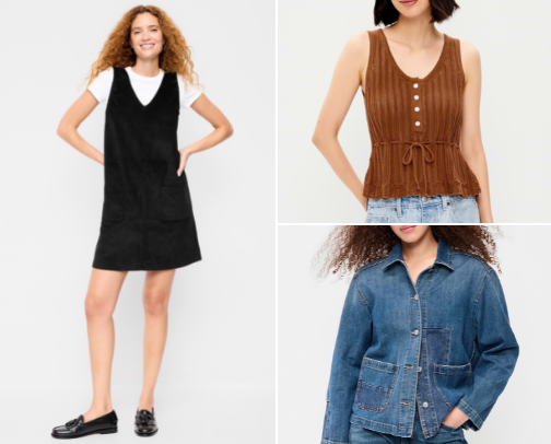 Old Navy Fall Fashion cover photo collage