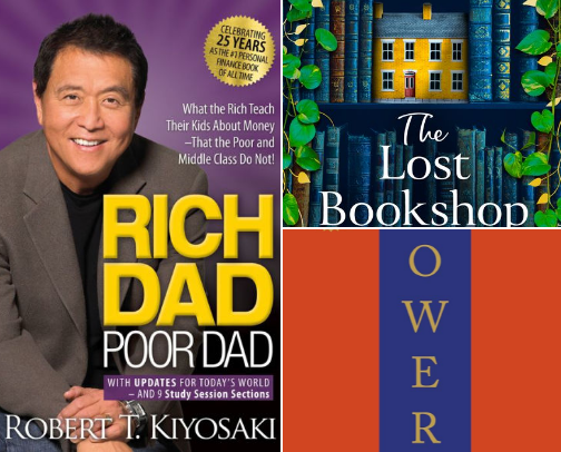 My favorite book recs cover photo collage
