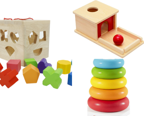 Montessori Toys That Build Smart, Confident & Independent Kids cover photo collage