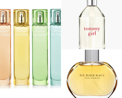 My favorite scents and accessories cover photo collage